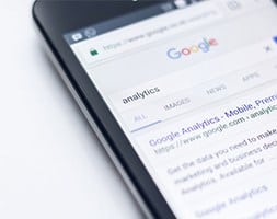 Mobile Search for Analytics on Google