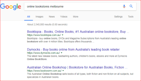 online bookstore melbourne
