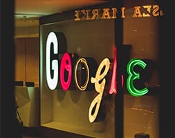 Google Led Wall Signage